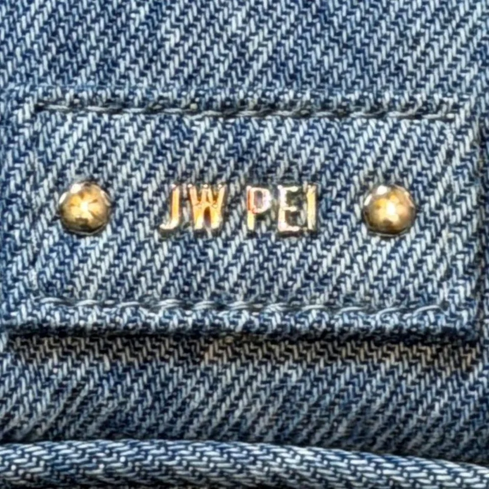 JW PEI Gabbi Ruched‎ Denim Hobo Bag